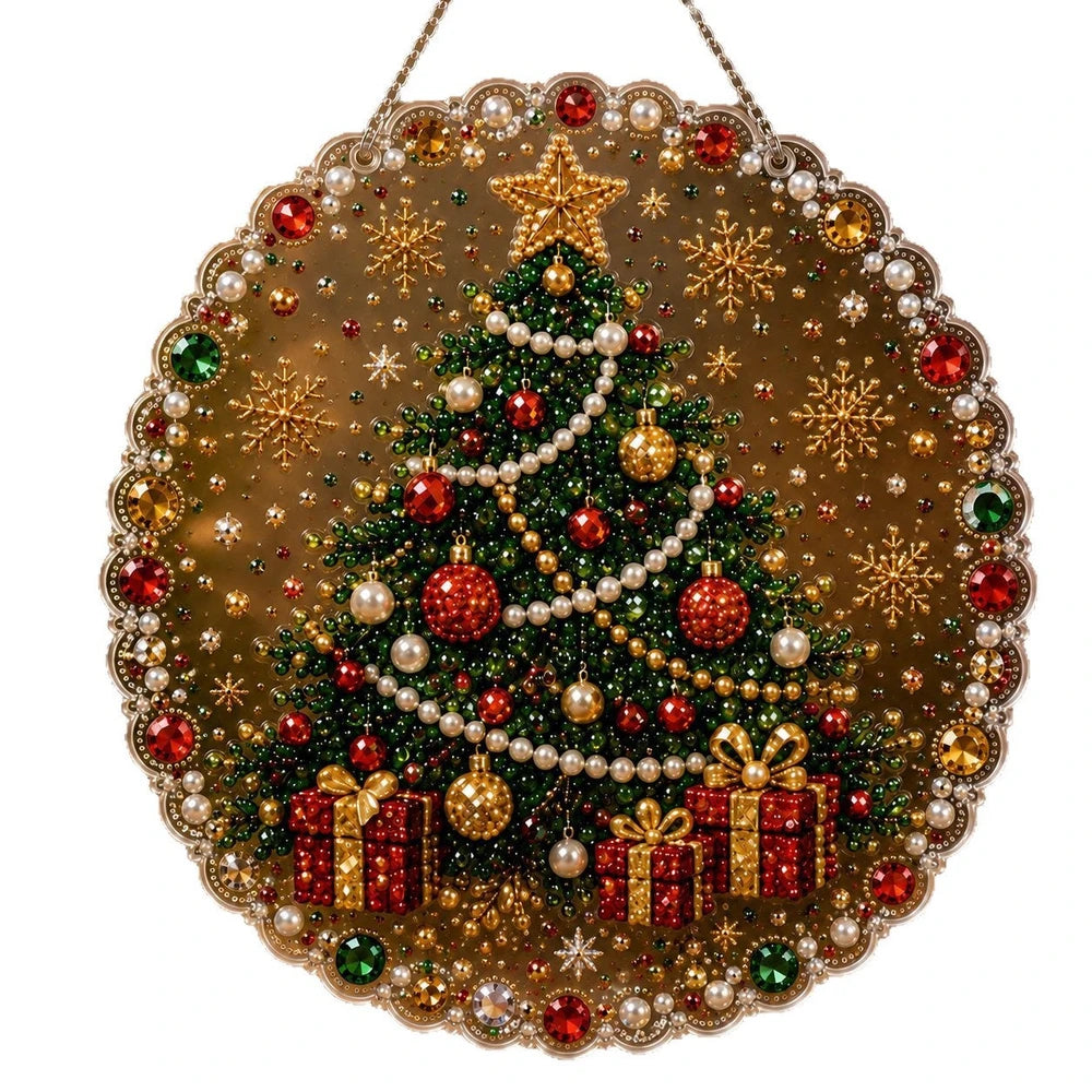 5D Diamond Painting Ornament Christmas Hanging Decoration