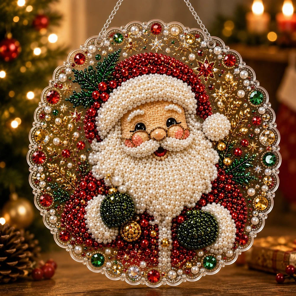5D Diamond Painting Ornament Christmas Hanging Decoration