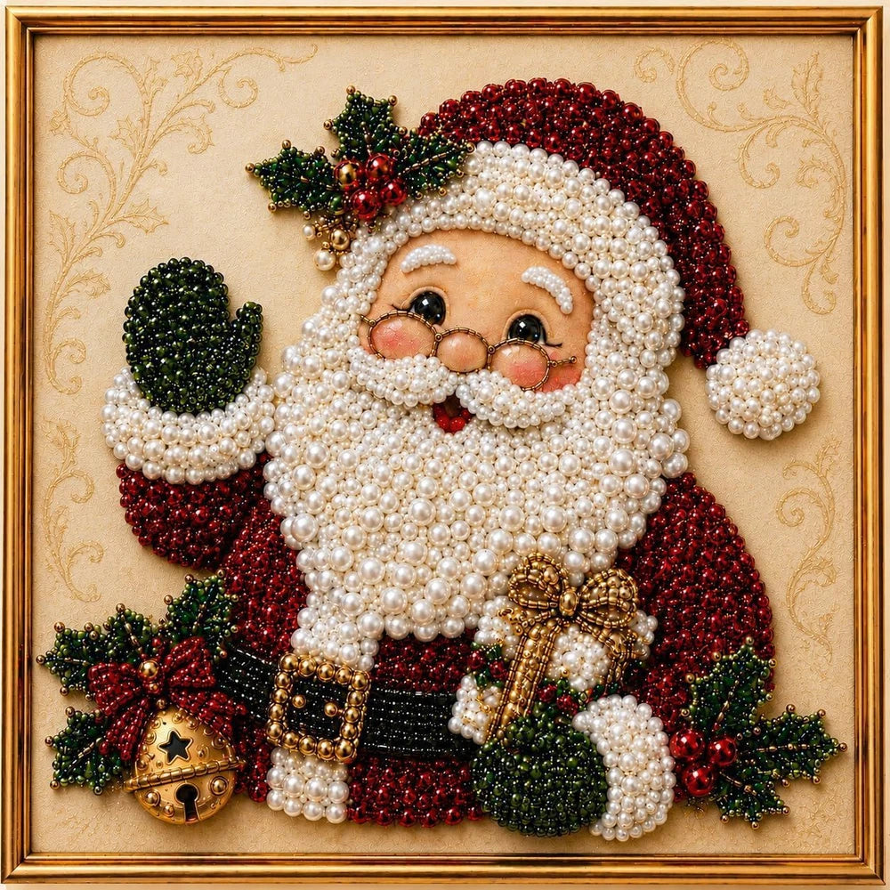 DIY Christmas Pearl Diamond Painting Art Kit