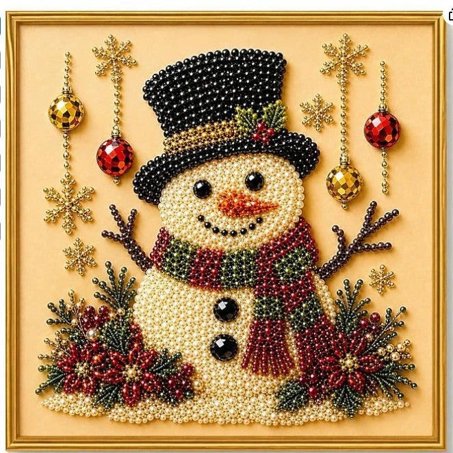 DIY Christmas Pearl Diamond Painting Art Kit